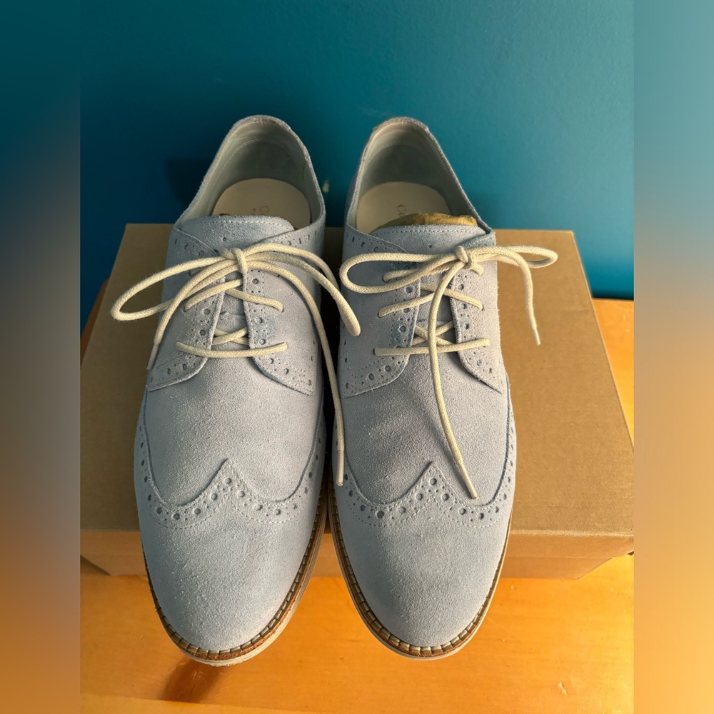 Cole Haan-size 10- Lunargrand Wing Tip
